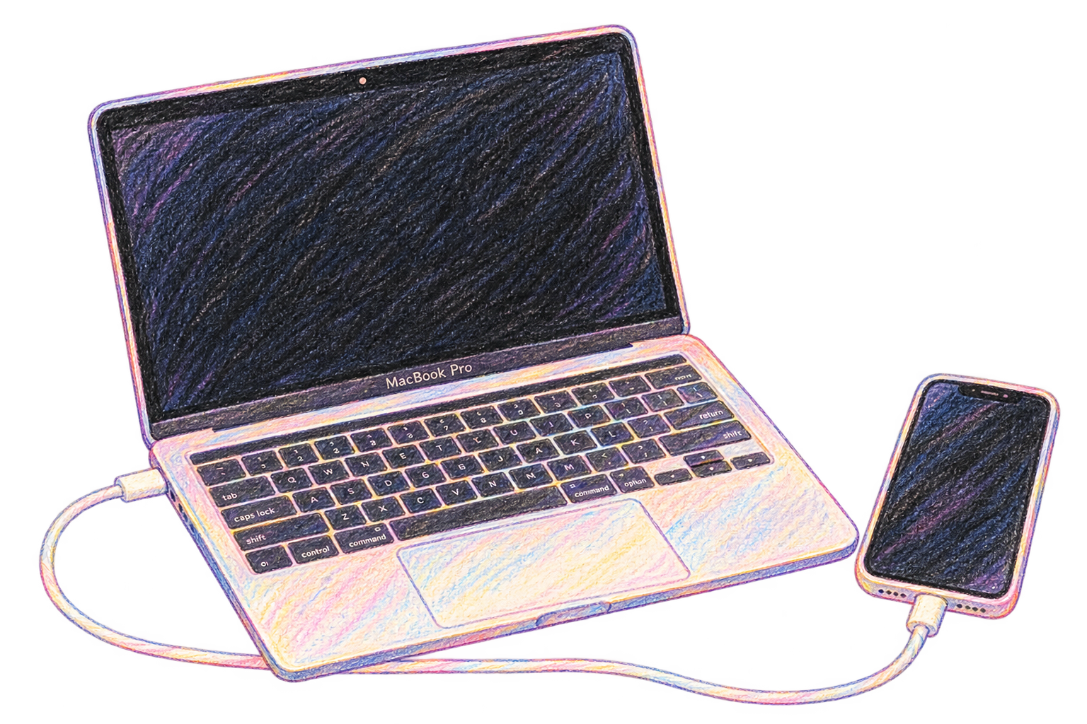 Mac 與 iPhone 連接